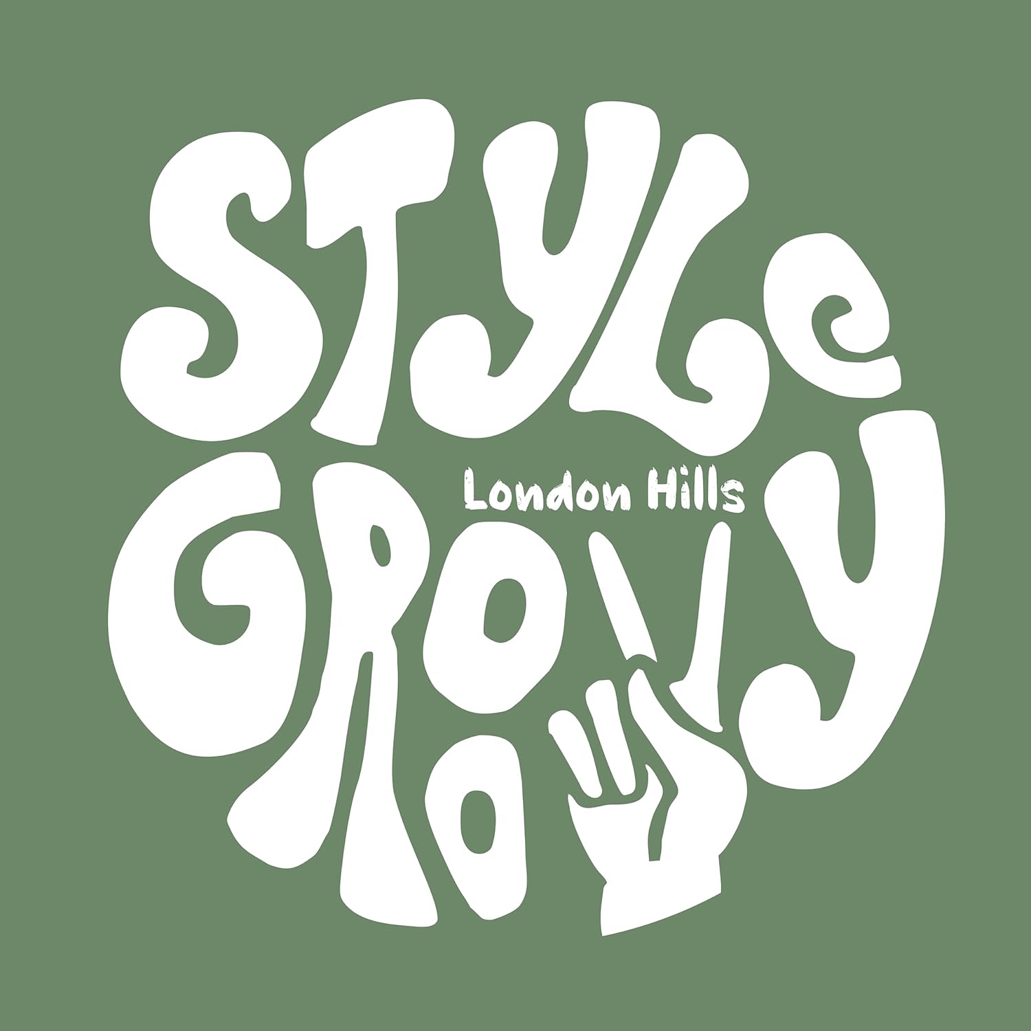GRECIILOOKS London Hills Women's Casual Printed Round Neck T-Shirt
