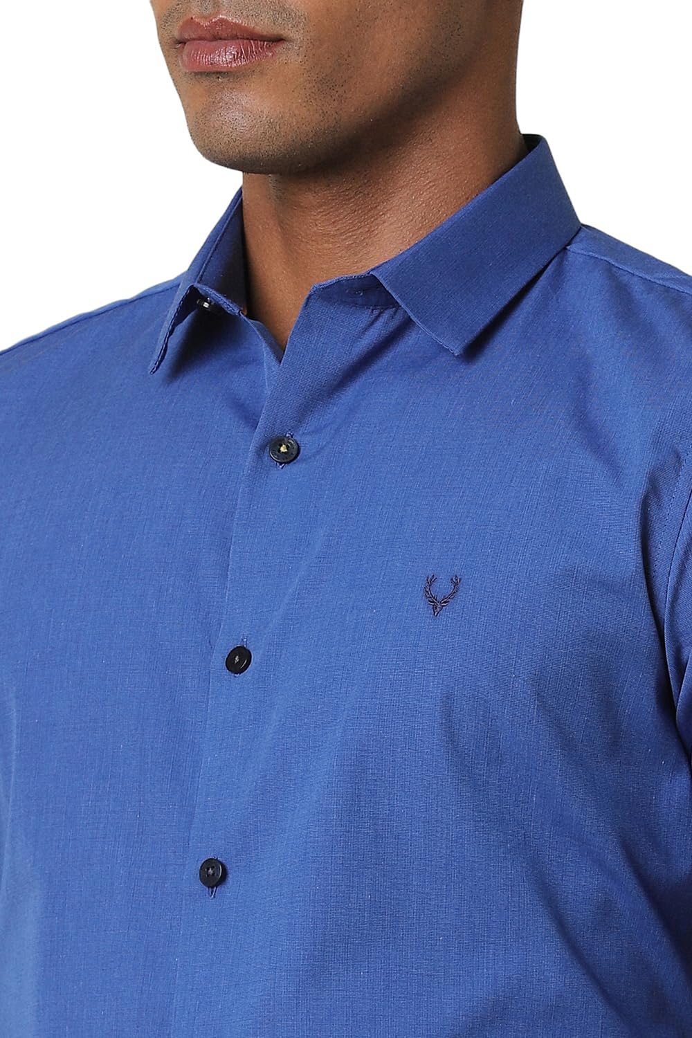 Allen Solly Men's Solid Slim Fit Shirt