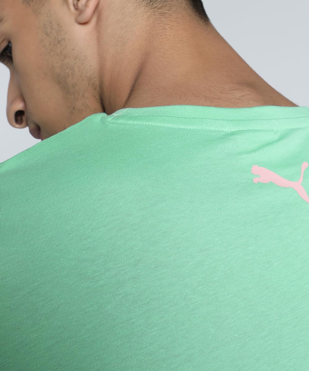 Puma Men's Solid Classic Fit T-Shirt