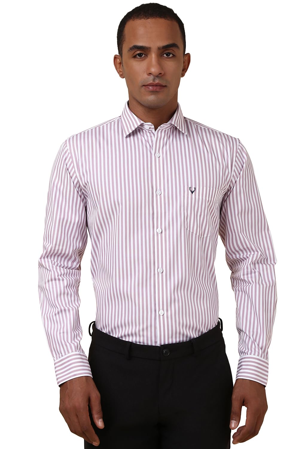 Allen Solly Men's Slim Fit Full Sleeve Striped Shirt