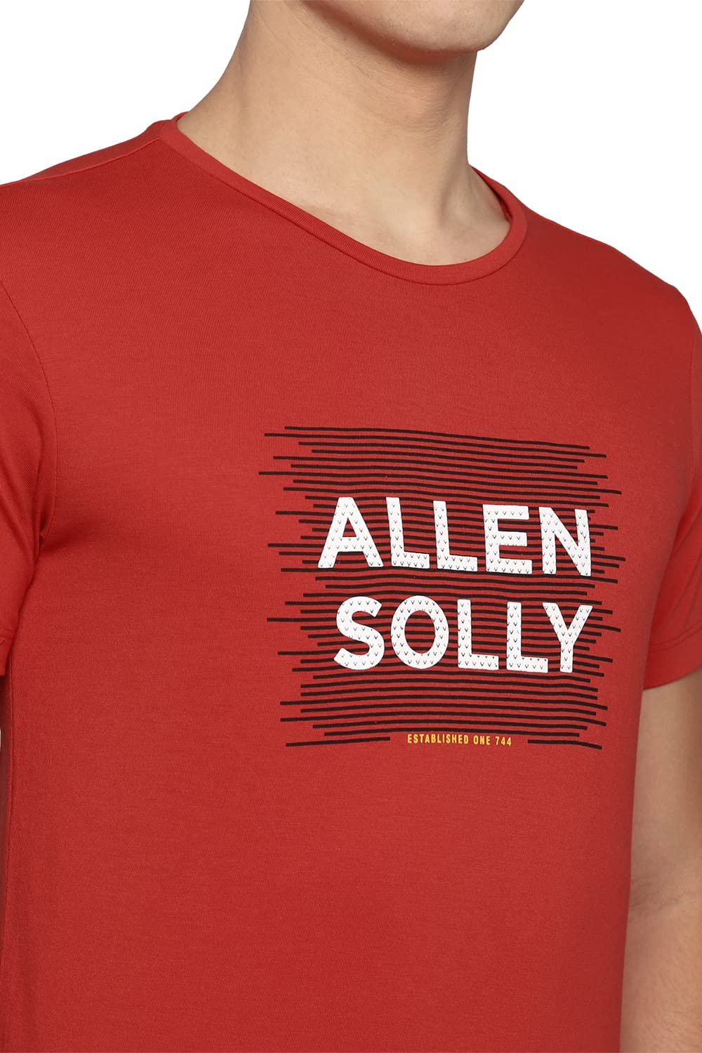 Allen Solly Men's Fitted T-Shirt