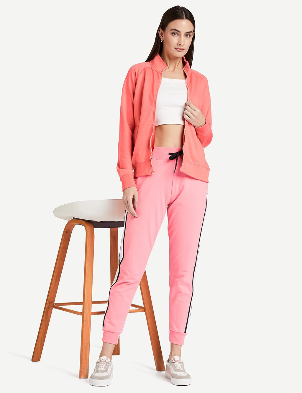 Amazon Brand - Symbol Women's Slim Ankle Length Regular Fit All-Season Jogger Track Pants