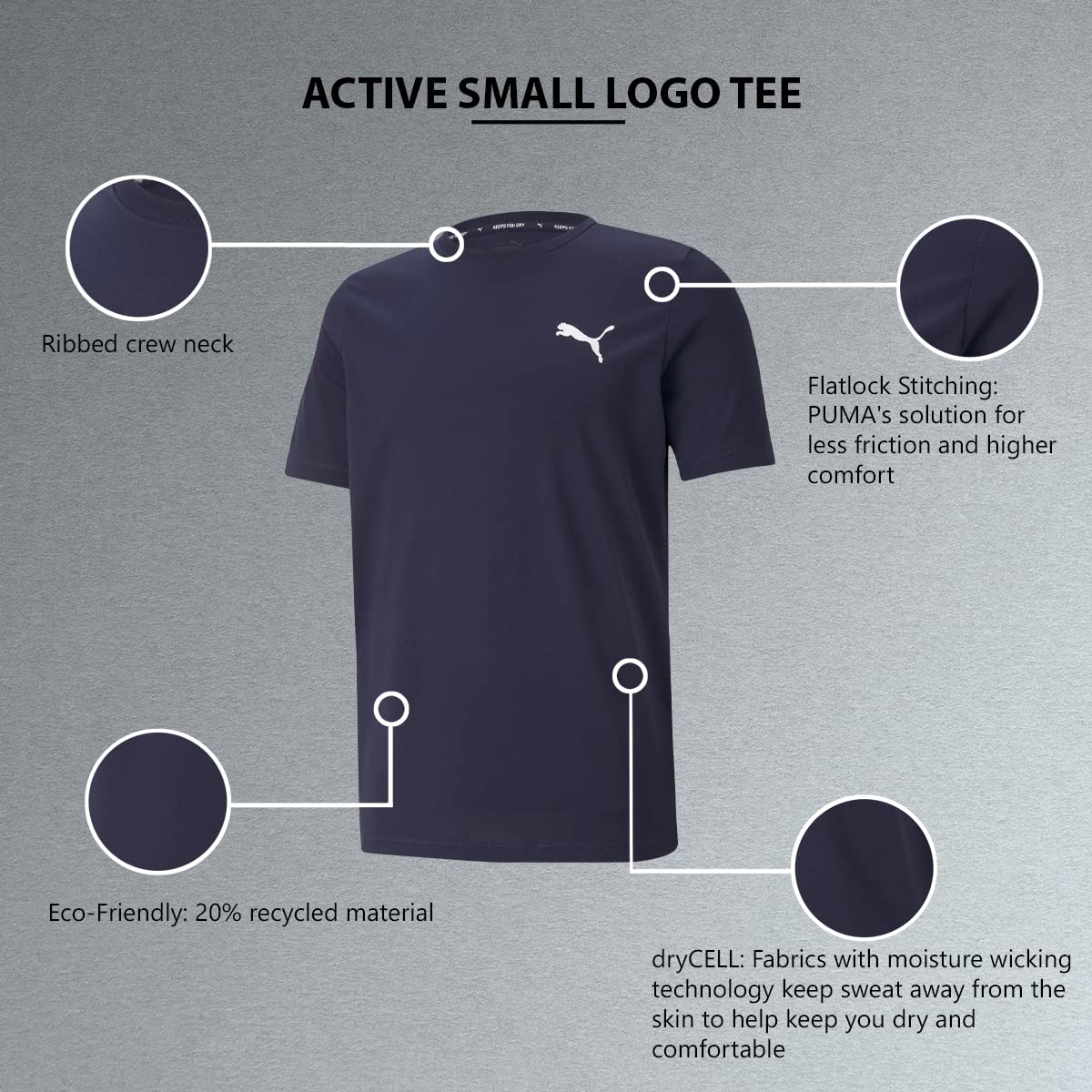 Puma Men's Regular Fit T-Shirt