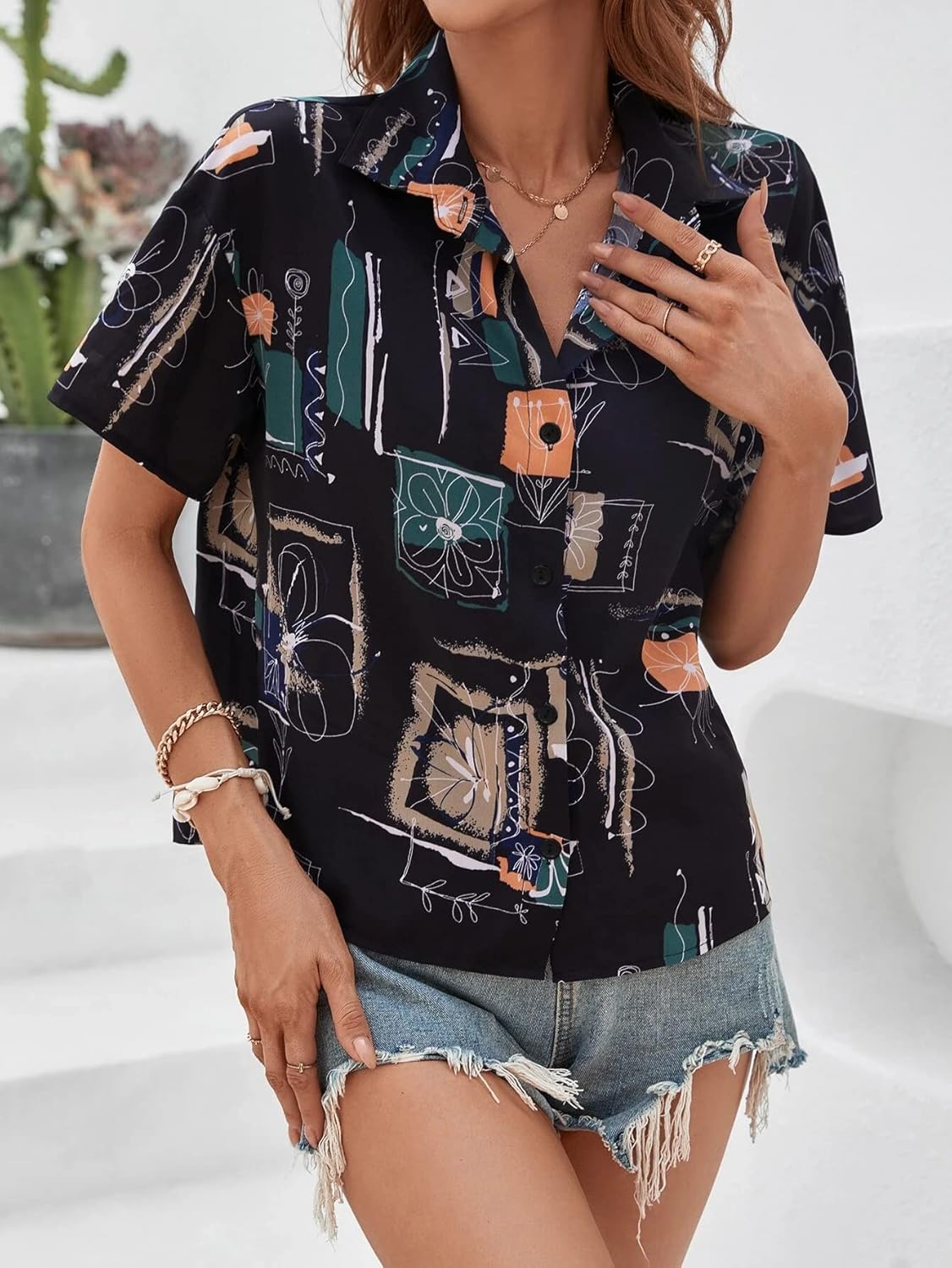 GRECIILOOKS Shirt for Women