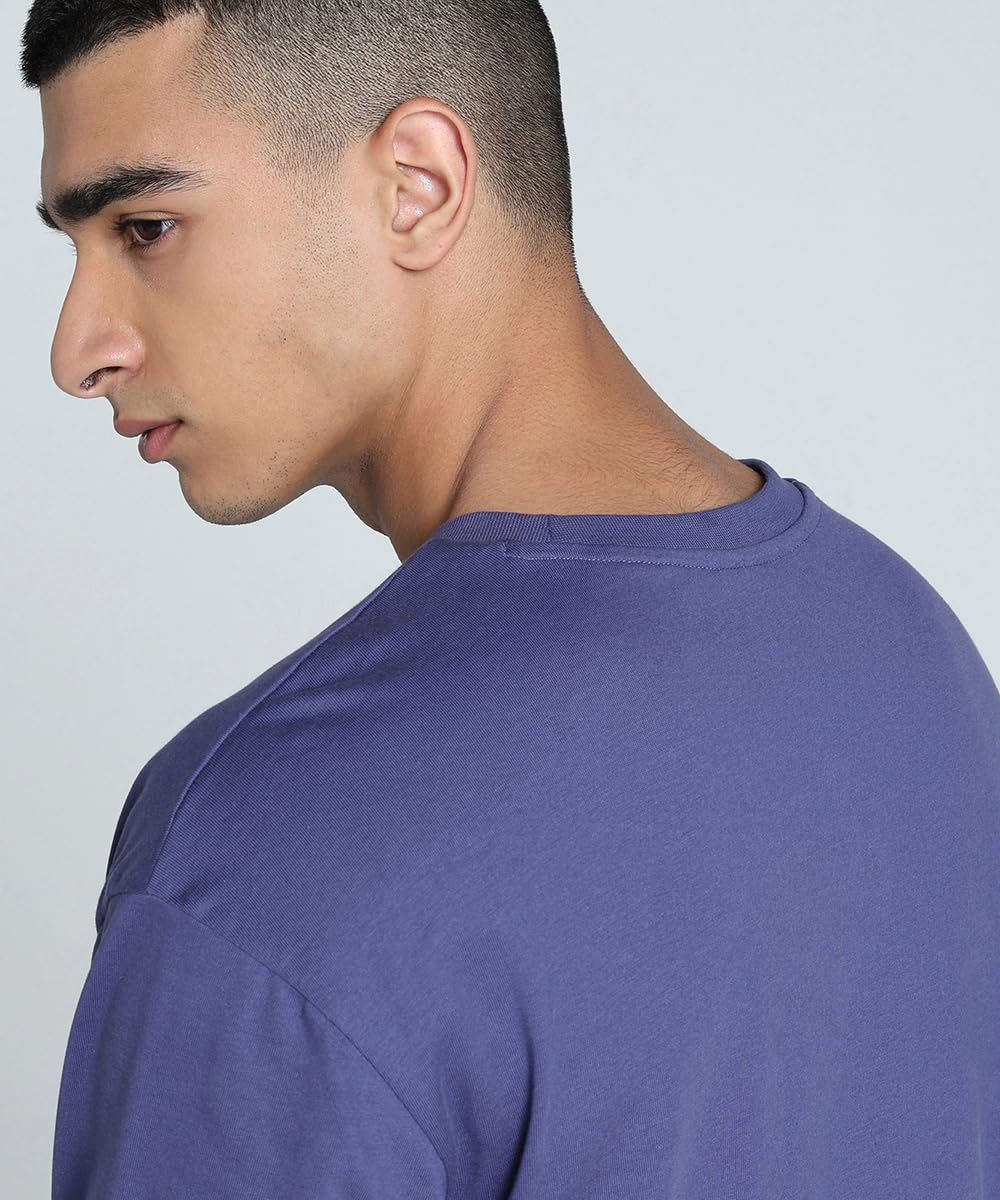 Puma Men's Solid Classic Fit Tees