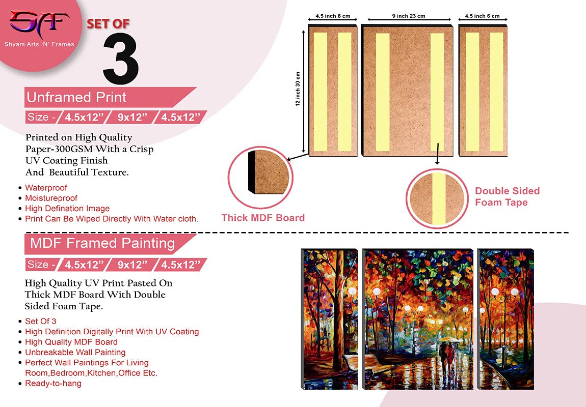 SAF paintings 6MM Couple Abstact Panel Painting(SANFJM1369) SANFJM1369