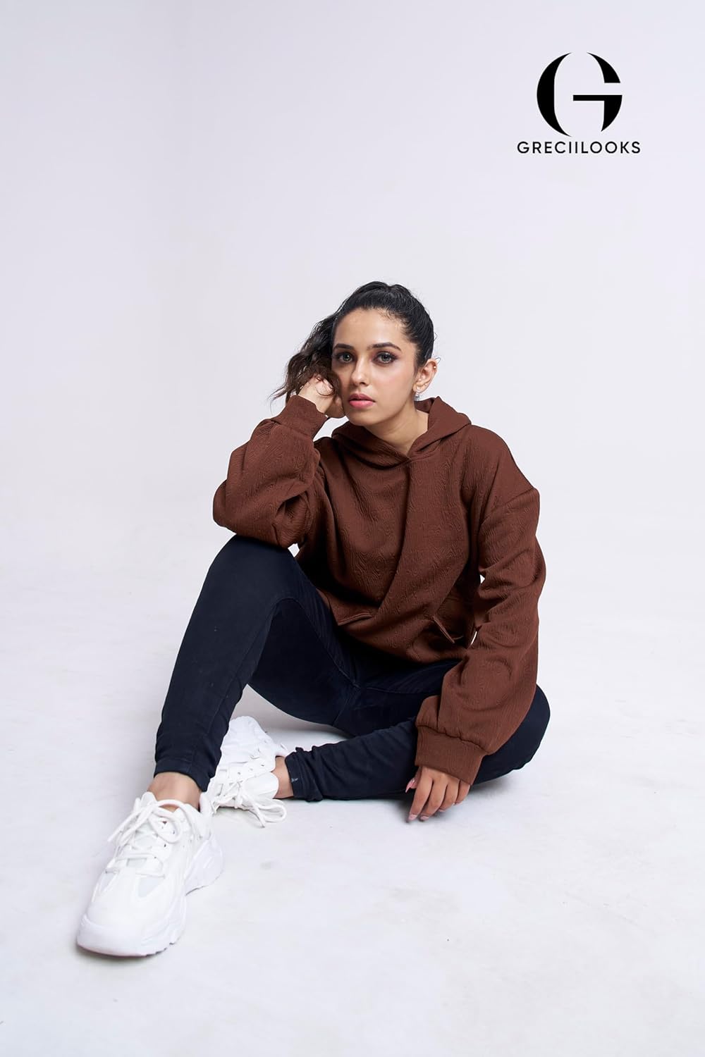 GRECIILOOKS Cotton Winter Hoodies for Women