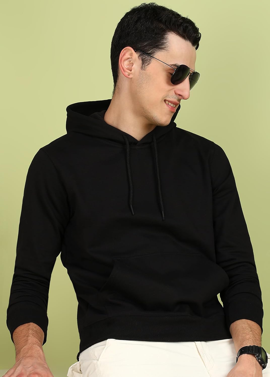 Alan Jones Clothing Men's Fleece Hooded Hoodie