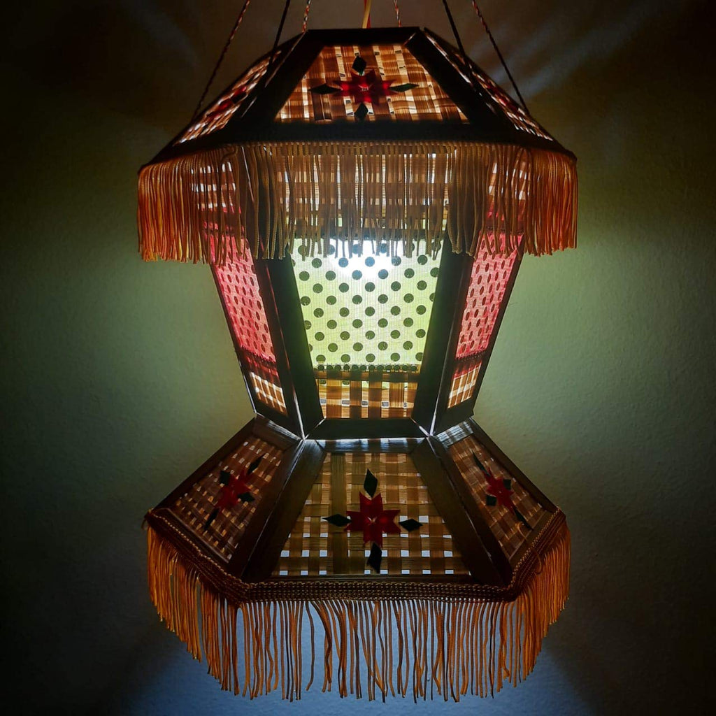 Diwali Lantern -Shatkoni Tulashi Katta - by Infinite Inclinations