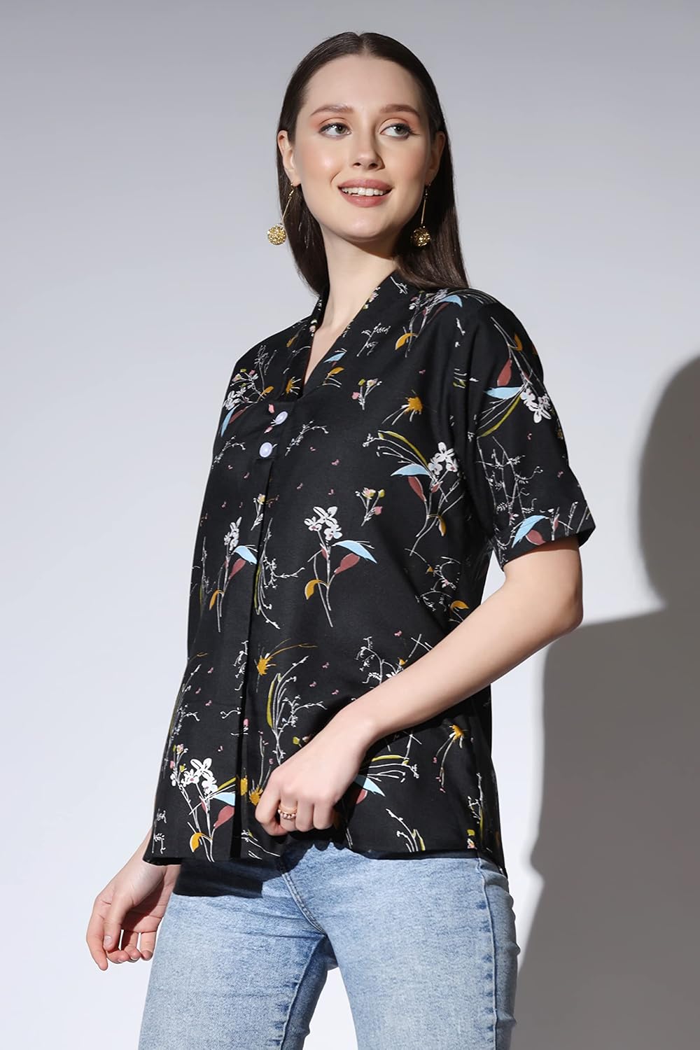 GRECIILOOKS Women's Regular Fit Top