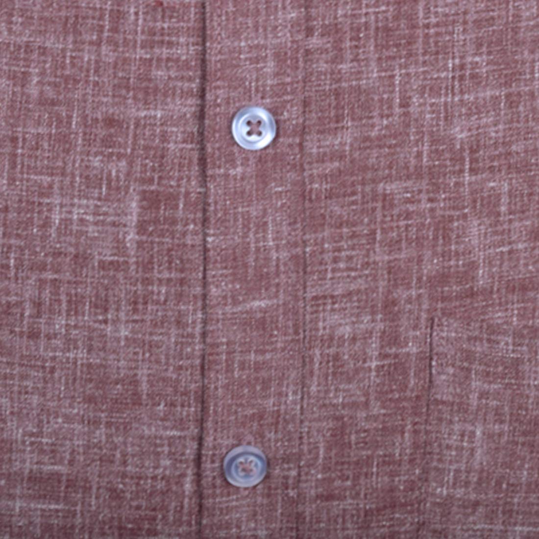 ACCOX Men's Half Sleeves Formal Regular Fit Cotton Linen Shirt(GC312)