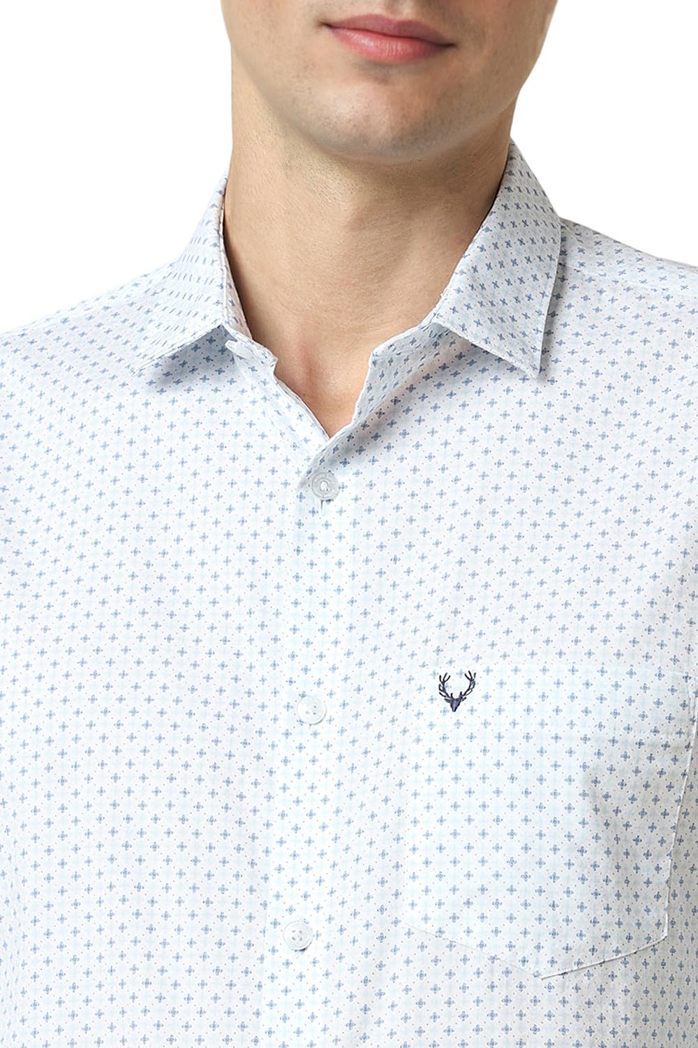 Allen Solly Men's Solid Slim Fit Shirt