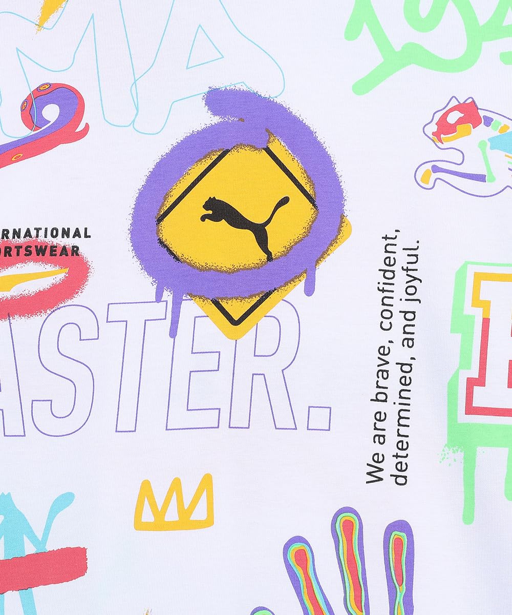 Puma Unisex Kid's Regular Fit T-Shirt