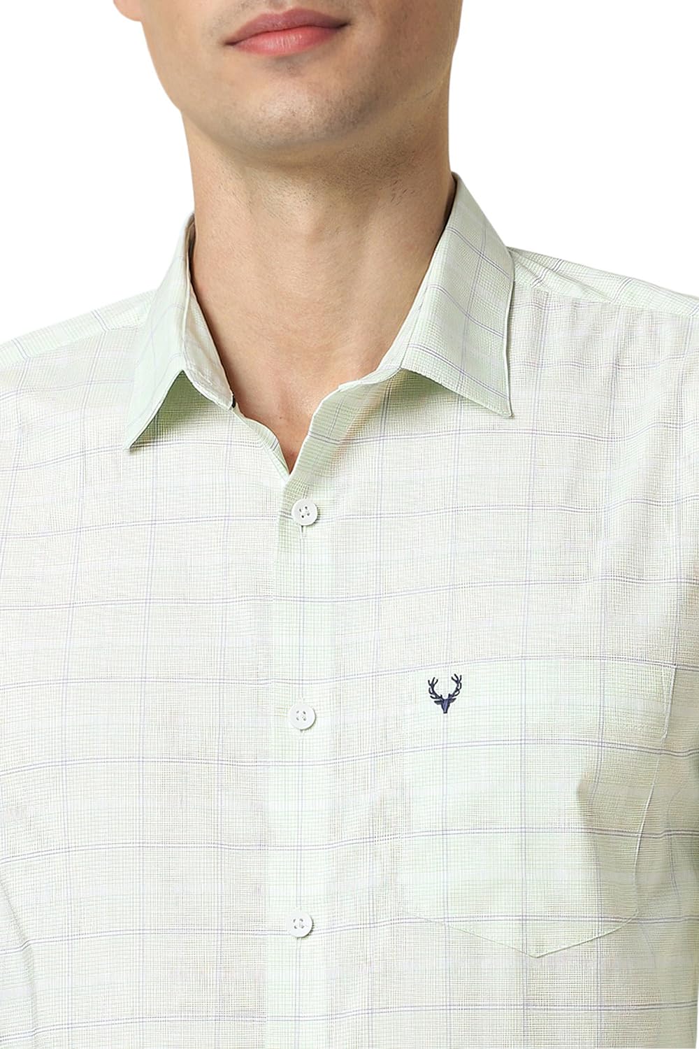 Allen Solly Men's Solid Slim Fit Shirt