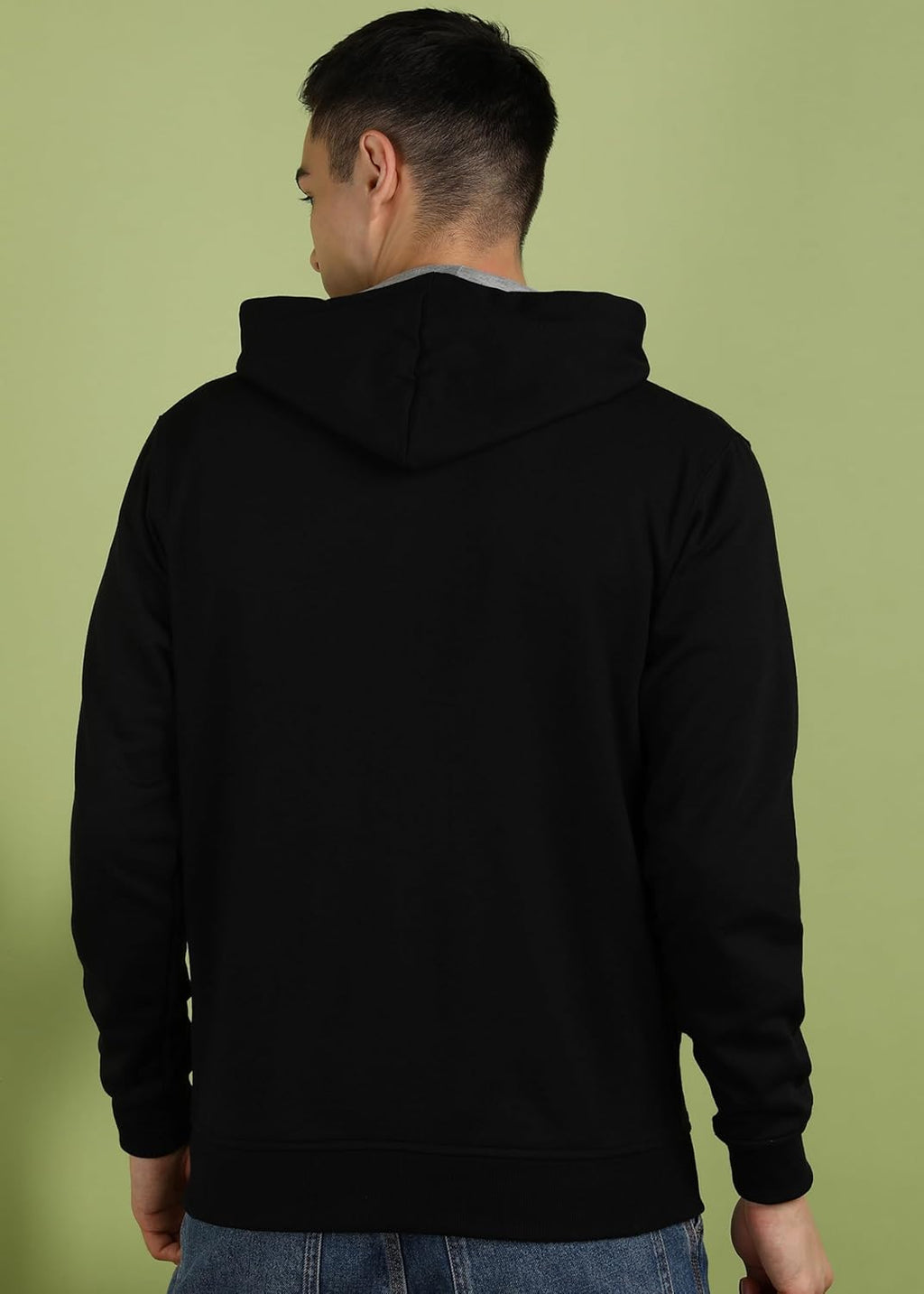 Alan Jones Clothing Men's Cotton Hooded Sweatshirt-3