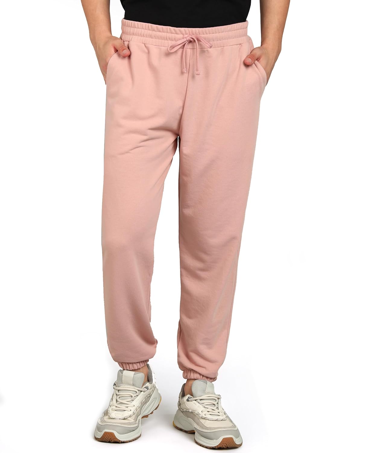 Alan Jones Clothing Men Solid Regular Fit Joggers Track Pant-1