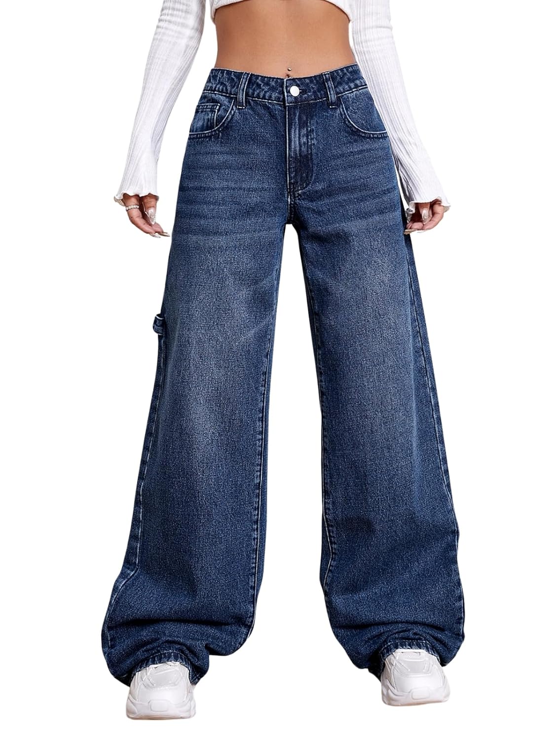 GRECIILOOKS Regular Fit Jeans for Women