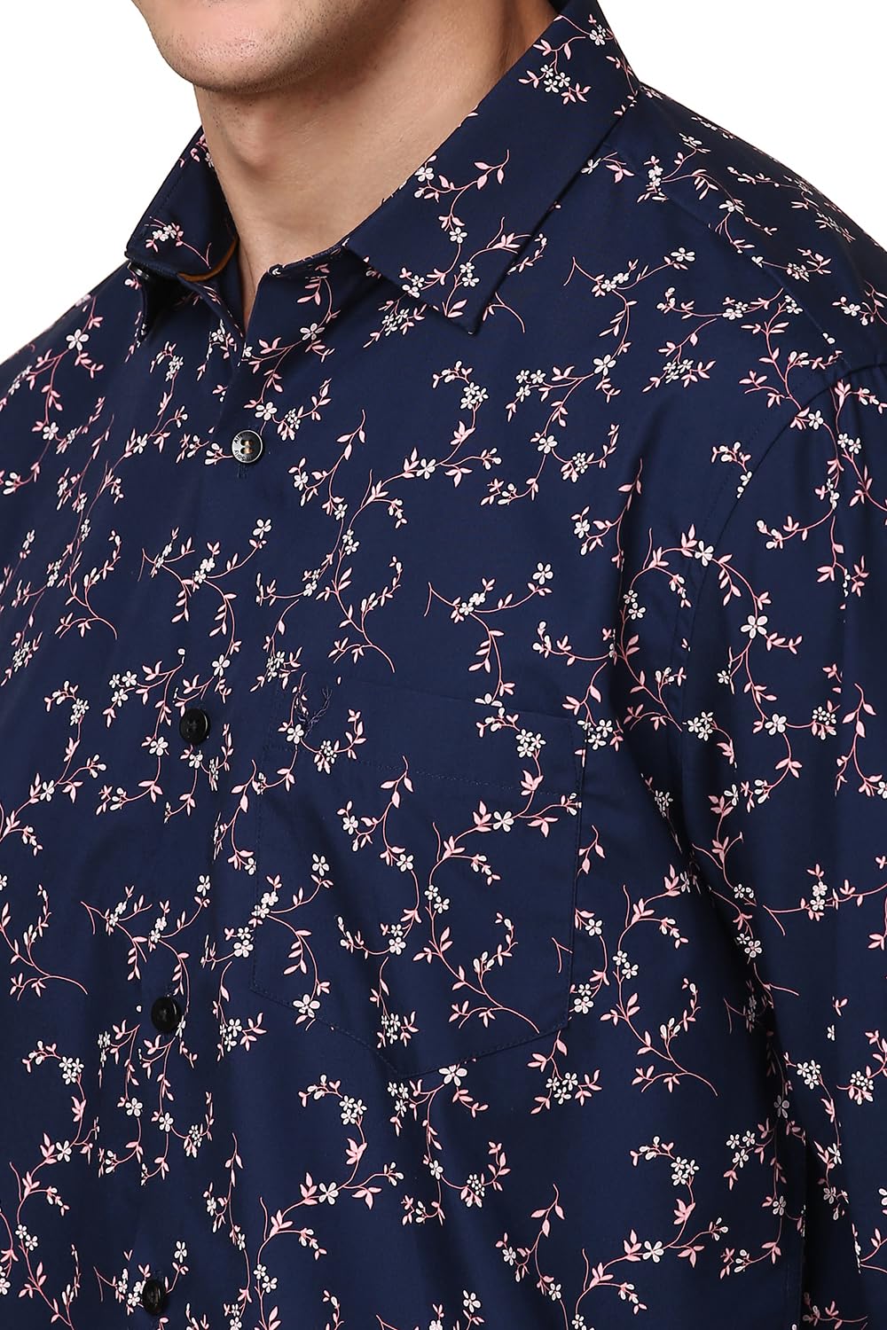 Allen Solly Men's Printed Slim Fit Shirt