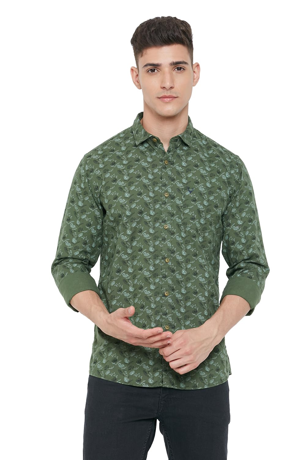 Allen Solly Men's Tailored Fit Shirt