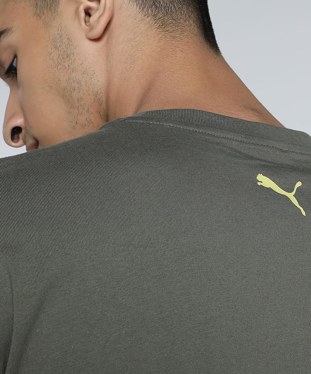 Puma Men's Solid Classic Fit T-Shirt