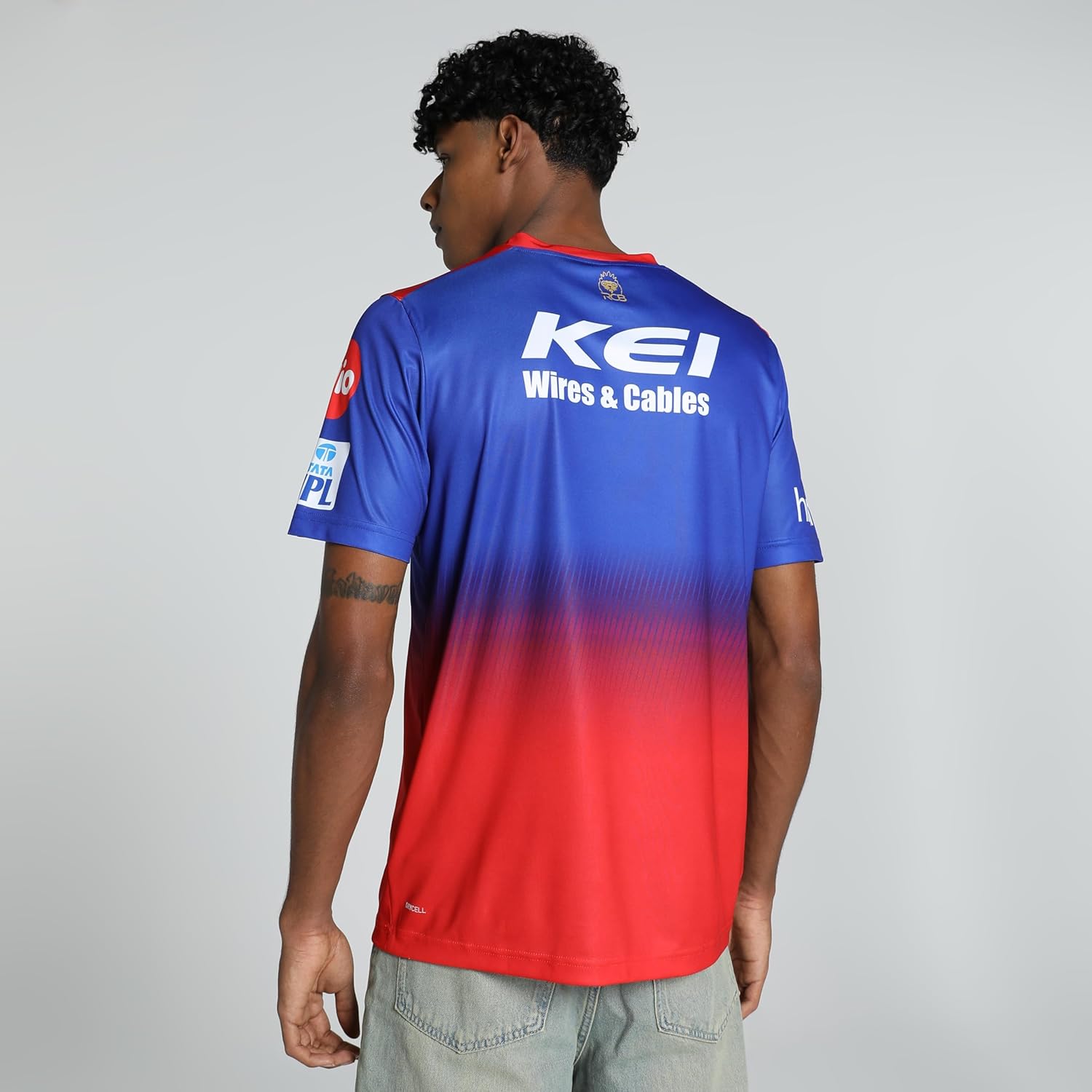 Puma Mens Ipl 2024 Rcb Fan Regular Fit Jersey