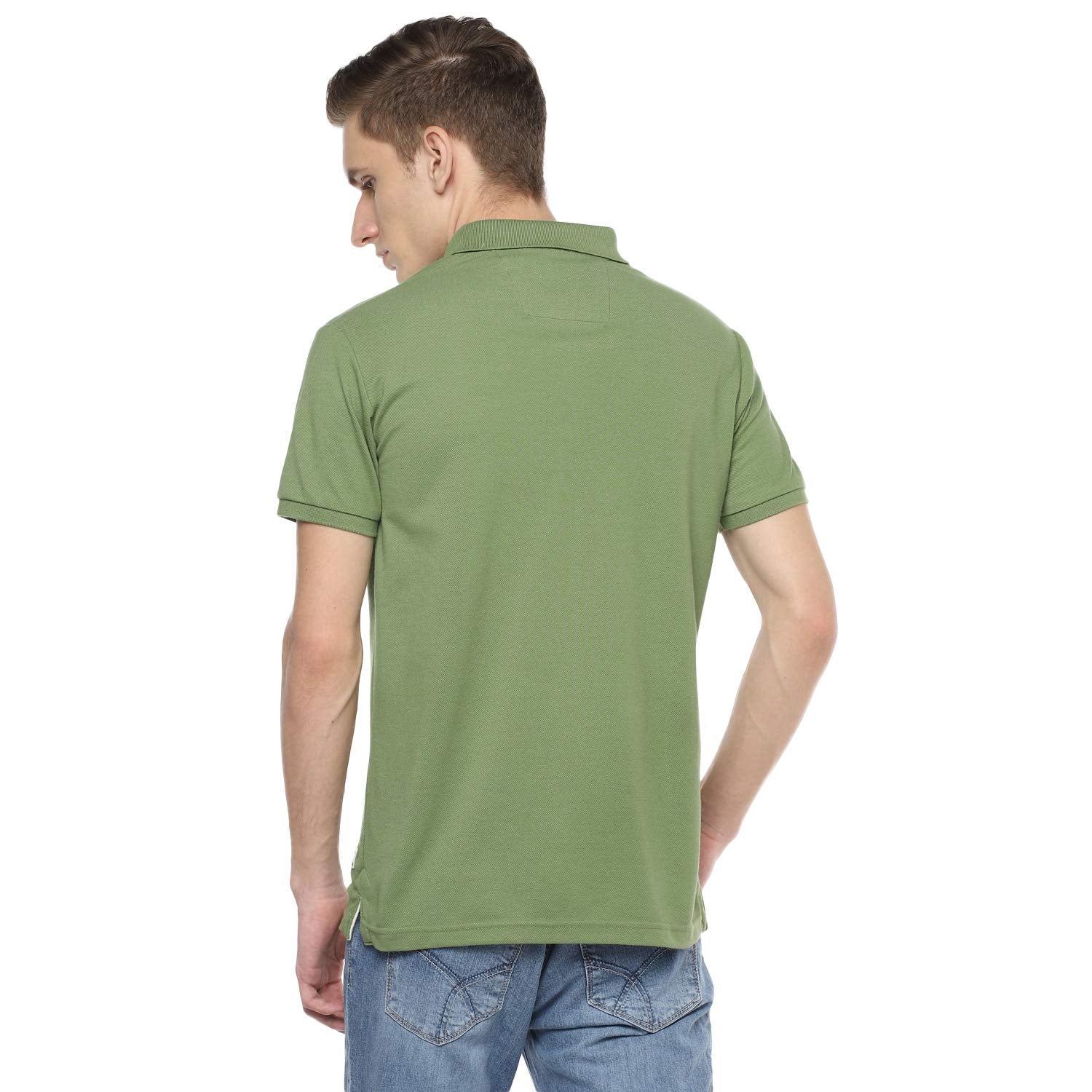 Alan Jones Clothing Men's Slim Fit Polo T-Shirt-3
