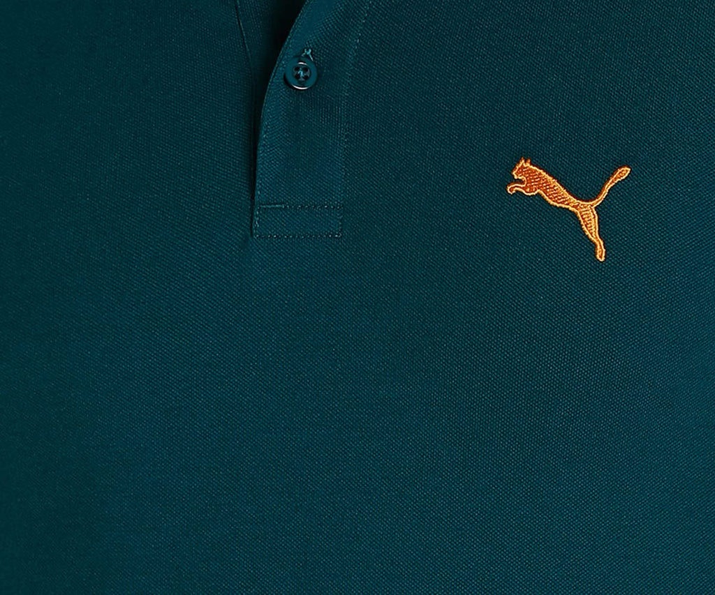 Puma Mens Slim Cotton Collar Tipping Polo