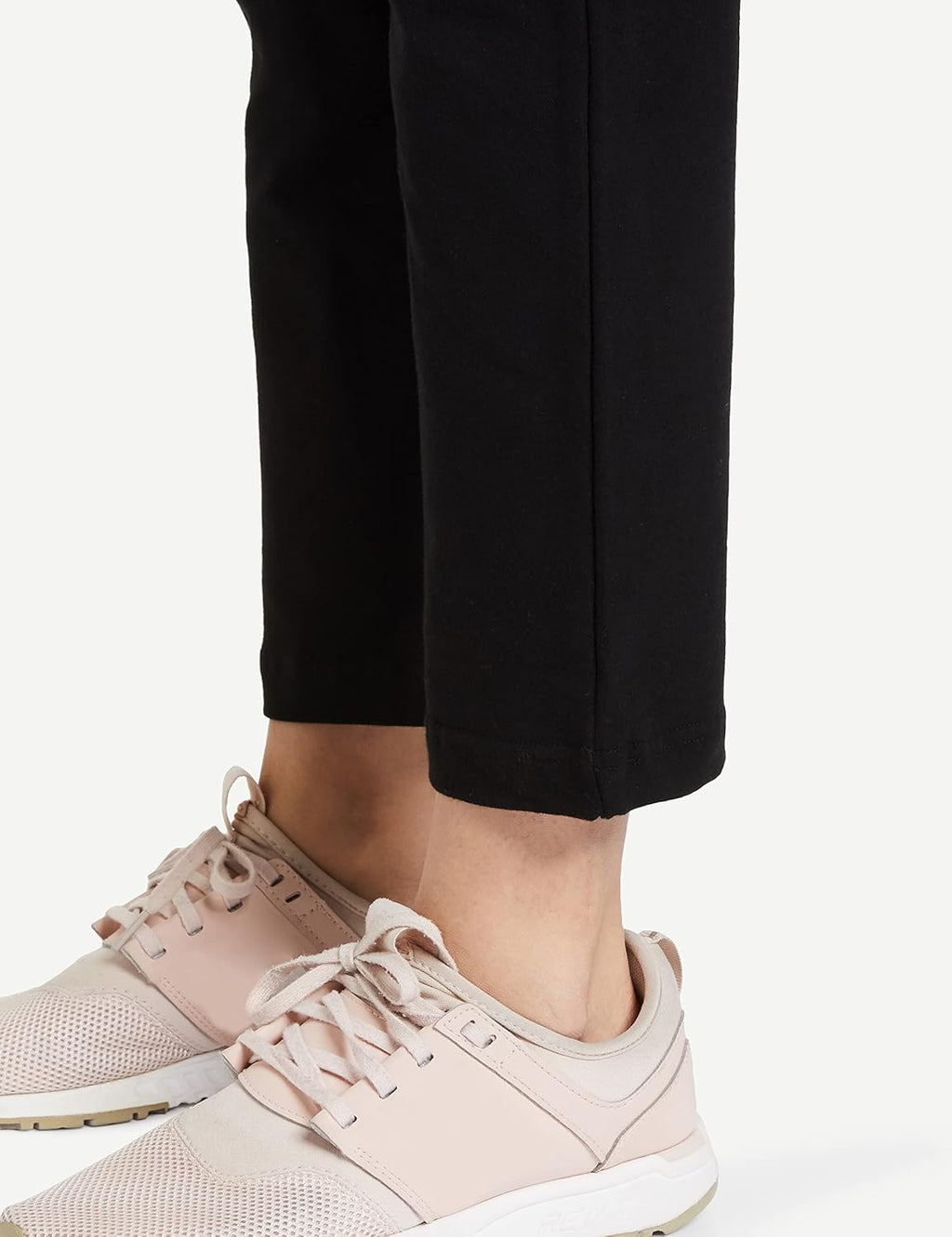 Amazon Brand - Symbol Women's Regular Mid Rise Ankle Length Straight Fit All-Season Jogger Track Pant