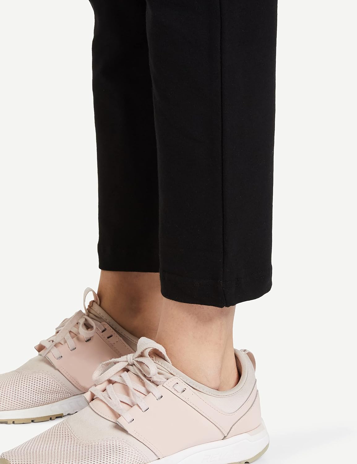 Amazon Brand - Symbol Women's Regular Mid Rise Ankle Length Straight Fit All-Season Jogger Track Pant