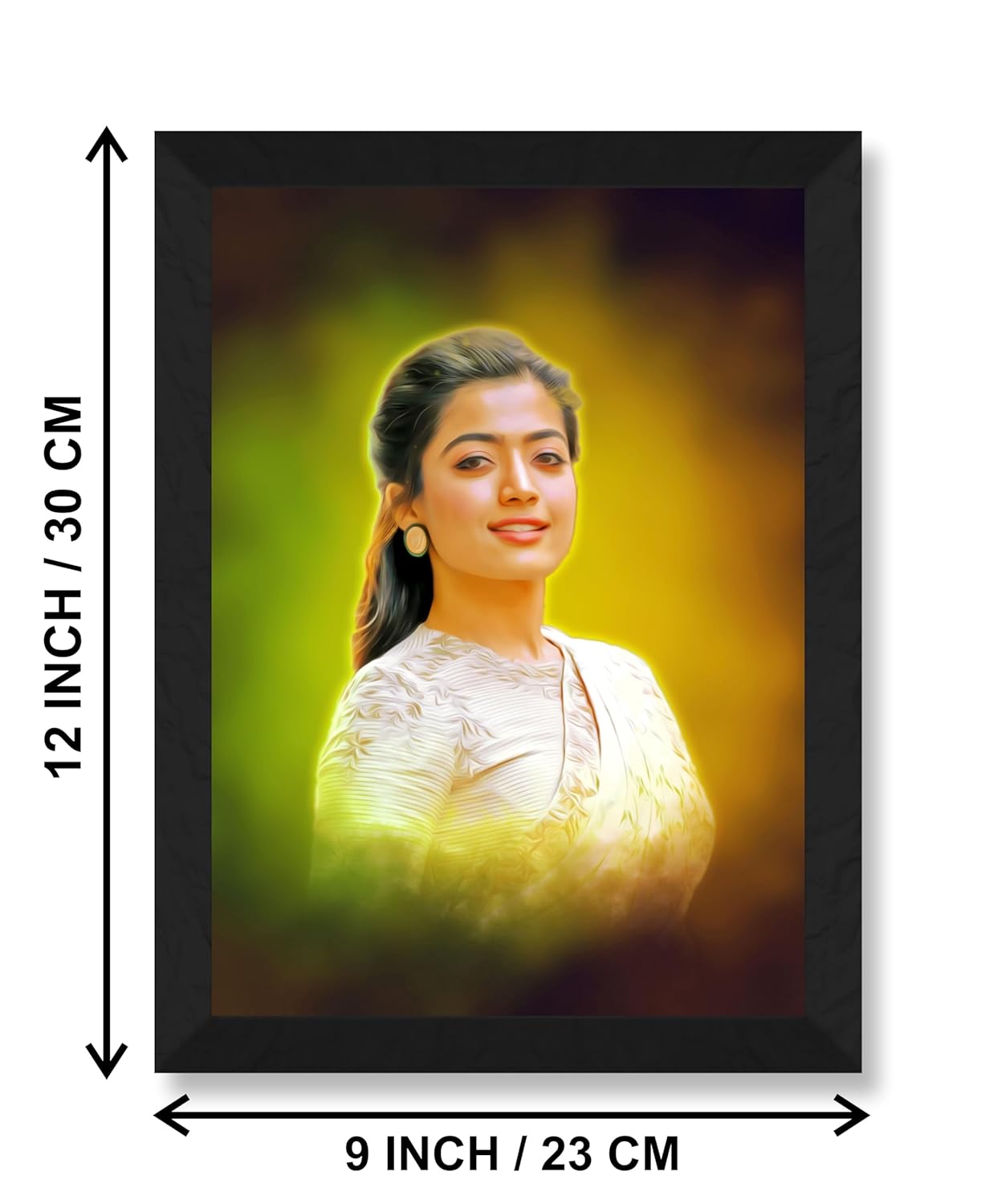 SAF photo frame color photo effect Customized Black Frame Photo Frame For home And wall décor,Living Room And Bedroom||Personalized Photo Frame Couple,Family,and Friends 30 cm x 23 cm PF-OE-32