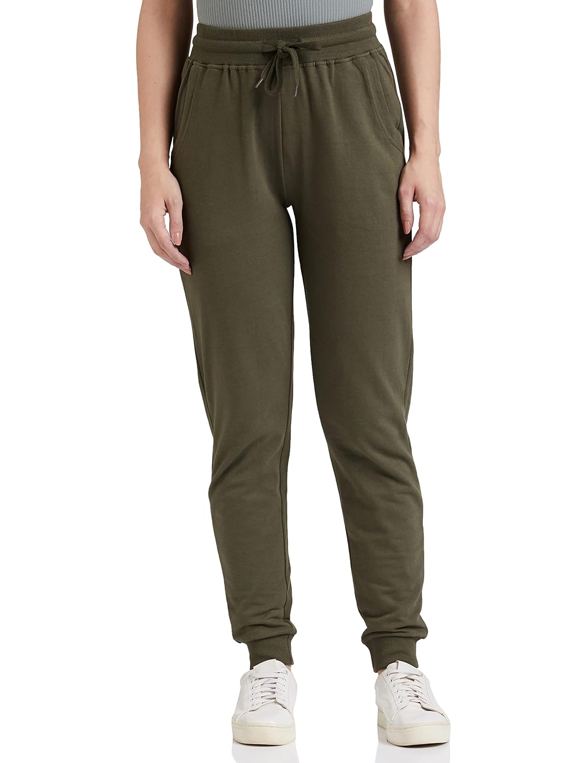 Amazon Brand - Symbol Women's Ankle Lenght Regular Fit All-Season Jogger Track Pant