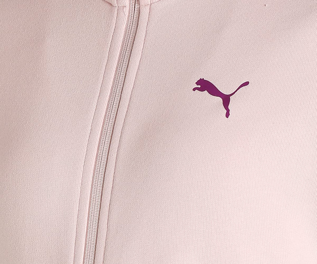 Puma Women's Cotton Blend Graphic Standard Length Western Regular Jacket