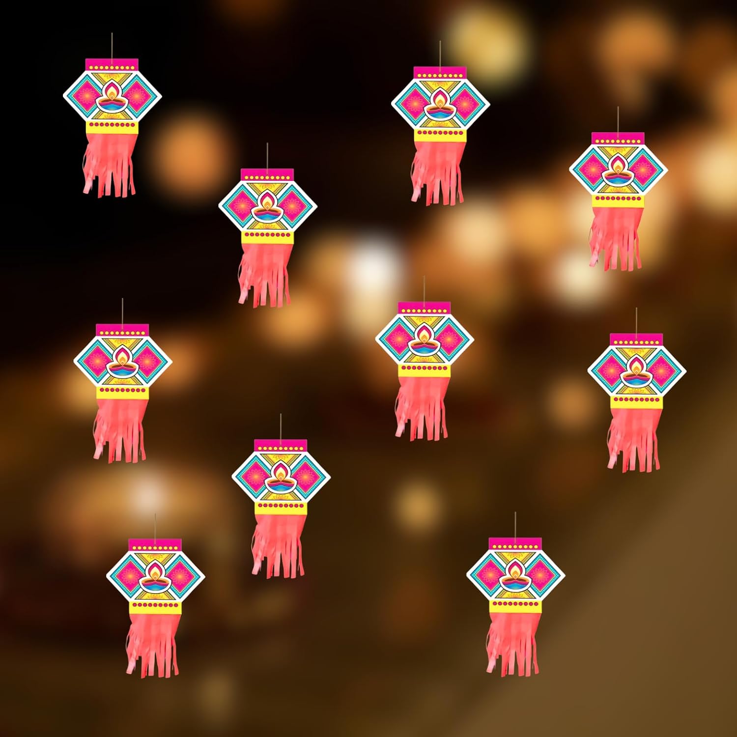 Special You Diwali Kandeel, Paper Kandeel Lantern for Diwali, Diwali Danglers, Paper Lantern for Diwali, Diwali Decorations Hanging, Danglers for Diwali Decoration, Hanging Kandeel for Diwali