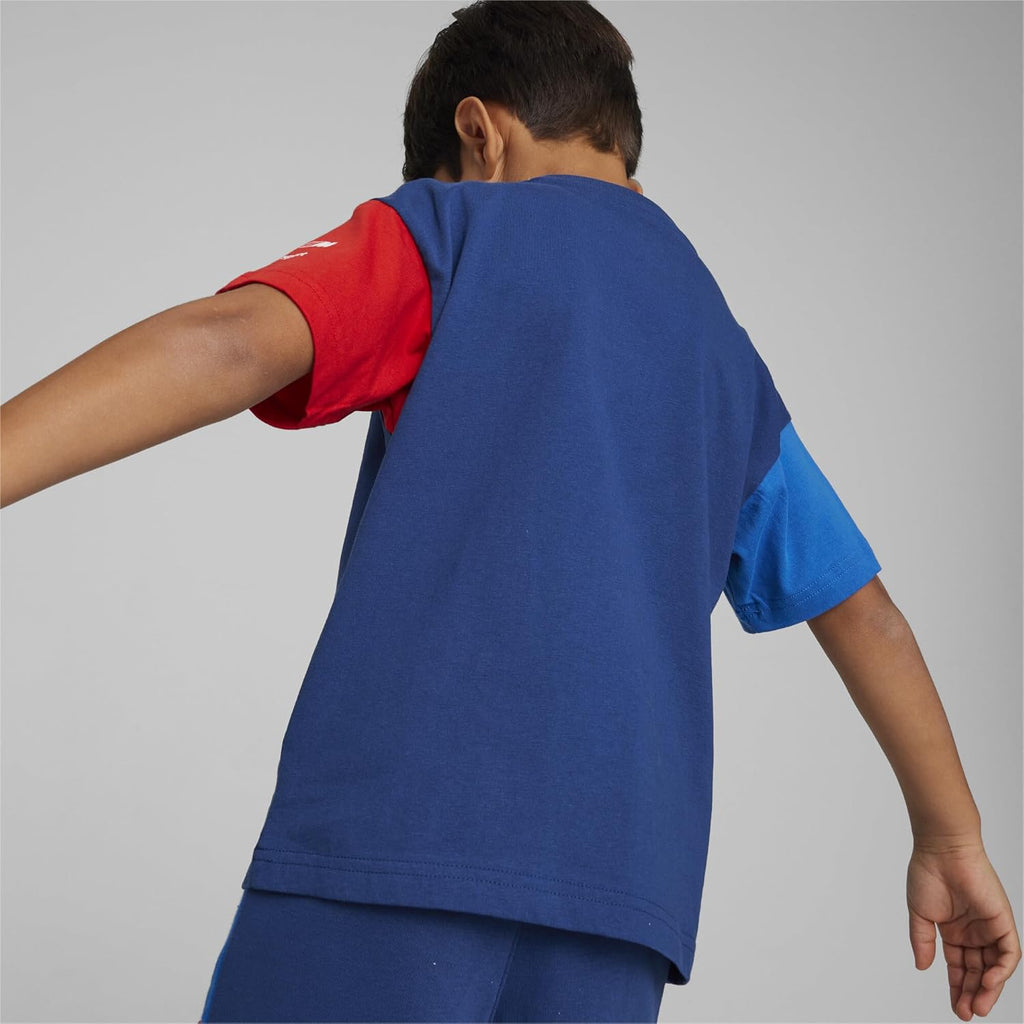 Puma Unisex Kid's Printed Relaxed Fit T-Shirt