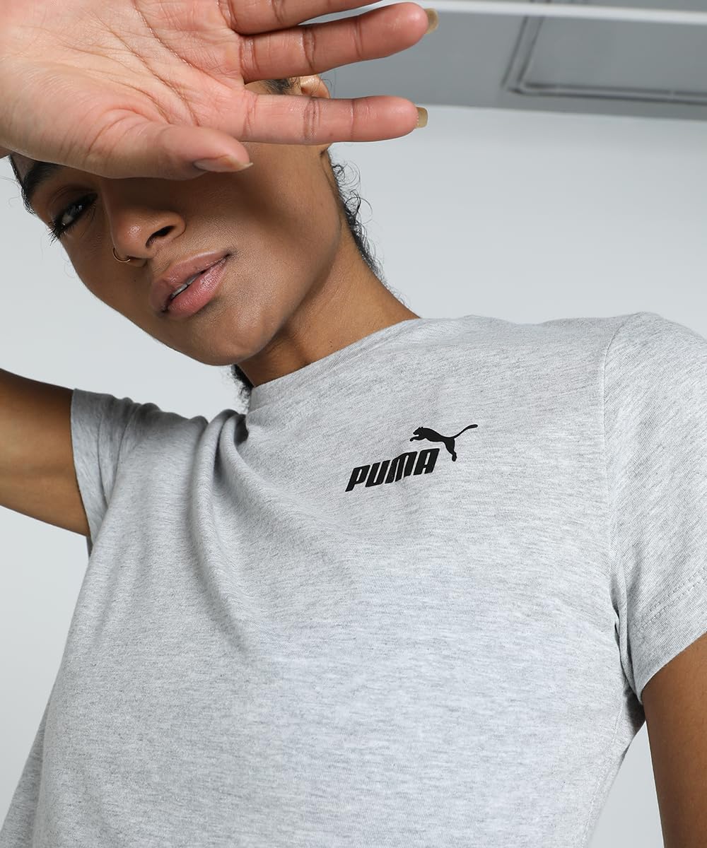 Puma Women's Printed Regular Fit T-Shirt