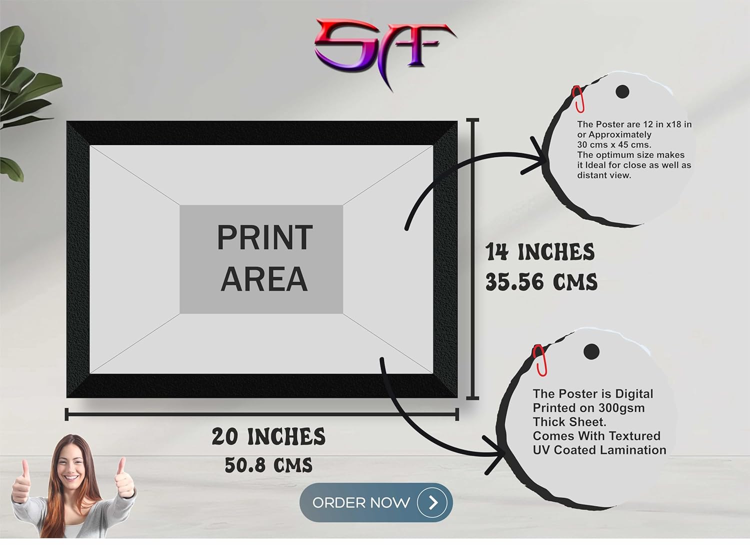 SAF paintings 7 Horses Vastu Frame HD | 7 White Running Horses Wall Painting | 7 Horses Photo Frame | 7 Horses Wall Decor | 7 Horses with Rising Sun (20 inch x 14 inch)