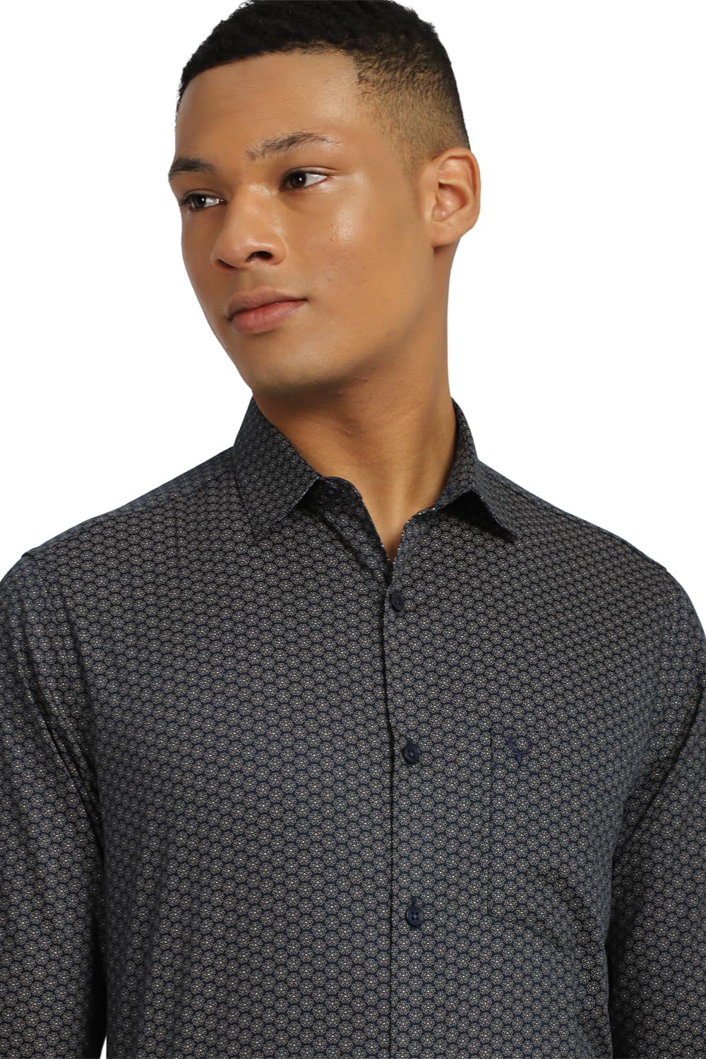 Allen Solly Men's Solid Slim Fit Shirt