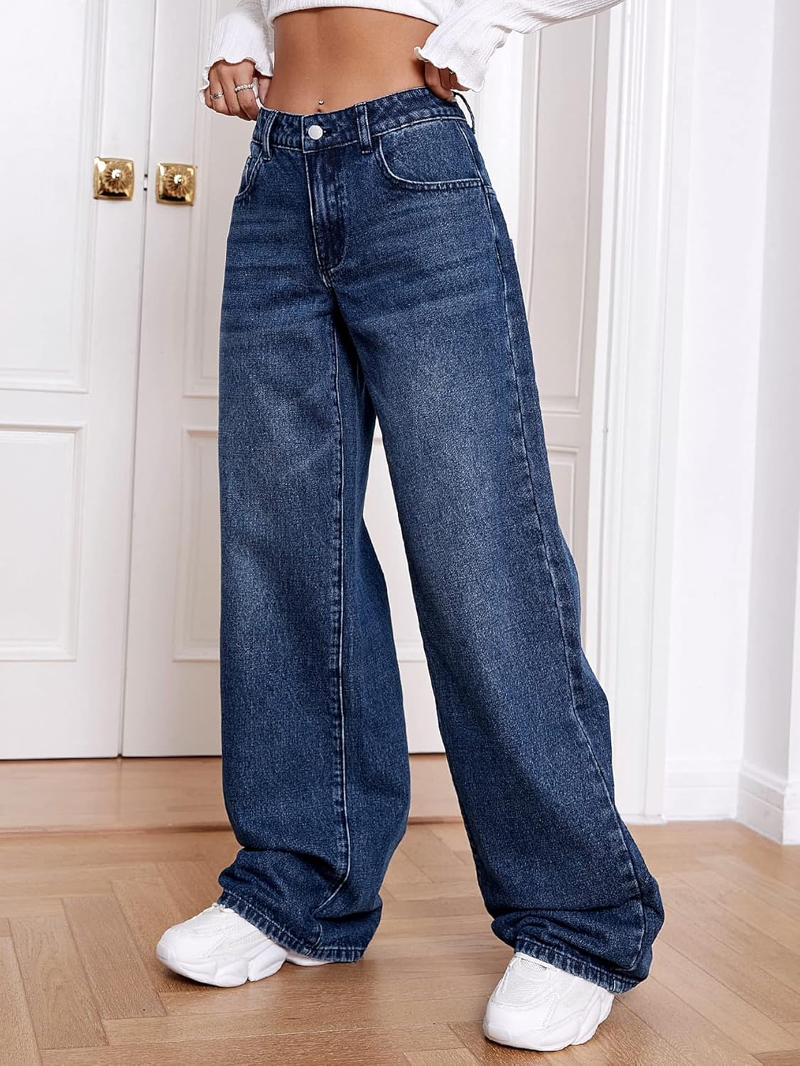 GRECIILOOKS Regular Fit Jeans for Women
