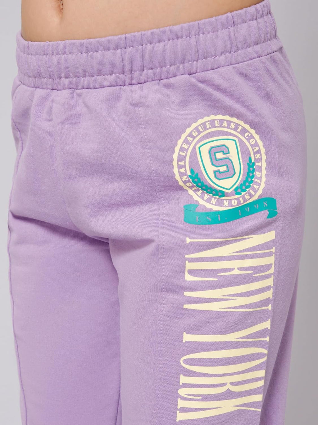 Alan Jones Clothing Solid Girls Joggers Trackpant