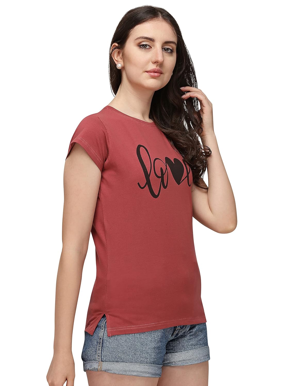 GRECIILOOKS Women's Printed Regular Fit Top