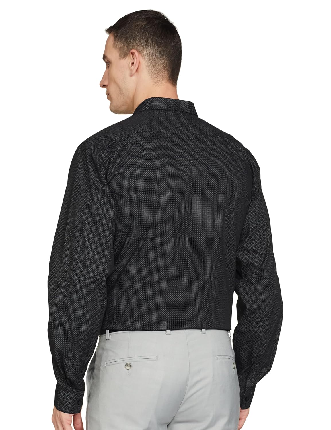 Allen Solly Men's Full Sleeve Printed Classic Fit Shirt