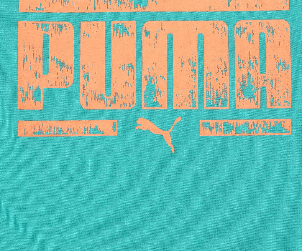 Puma Boy's Letter Print Regular Fit T Shirt
