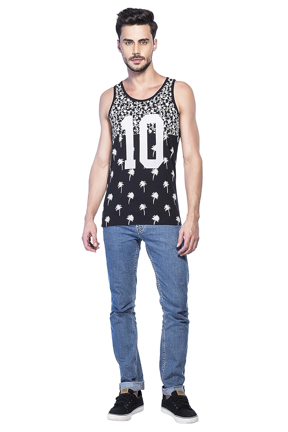 Alan Jones Clothing Men's Cotton Slim Fit Sando Vest-2