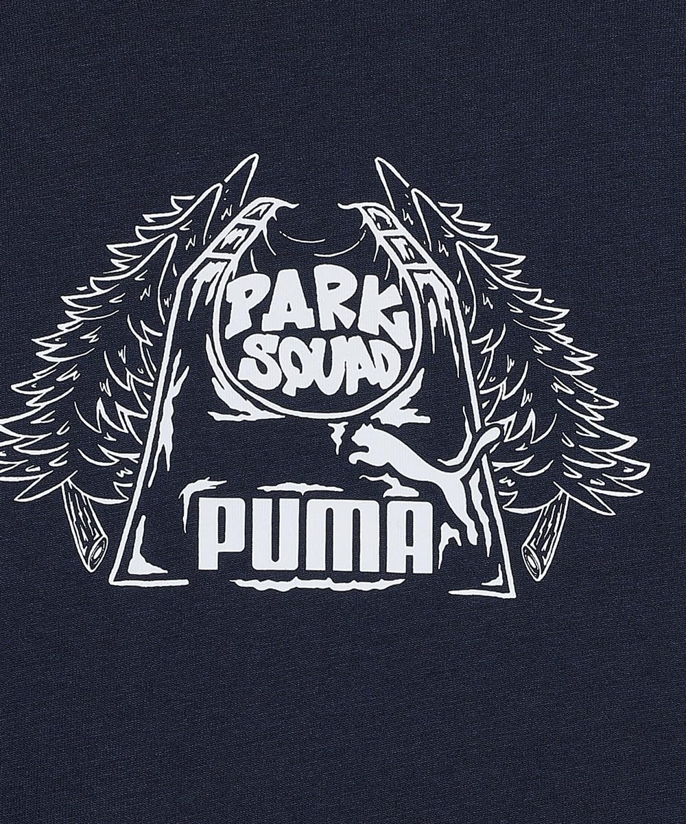 Puma Boy's Printed Relaxed Fit T-Shirt