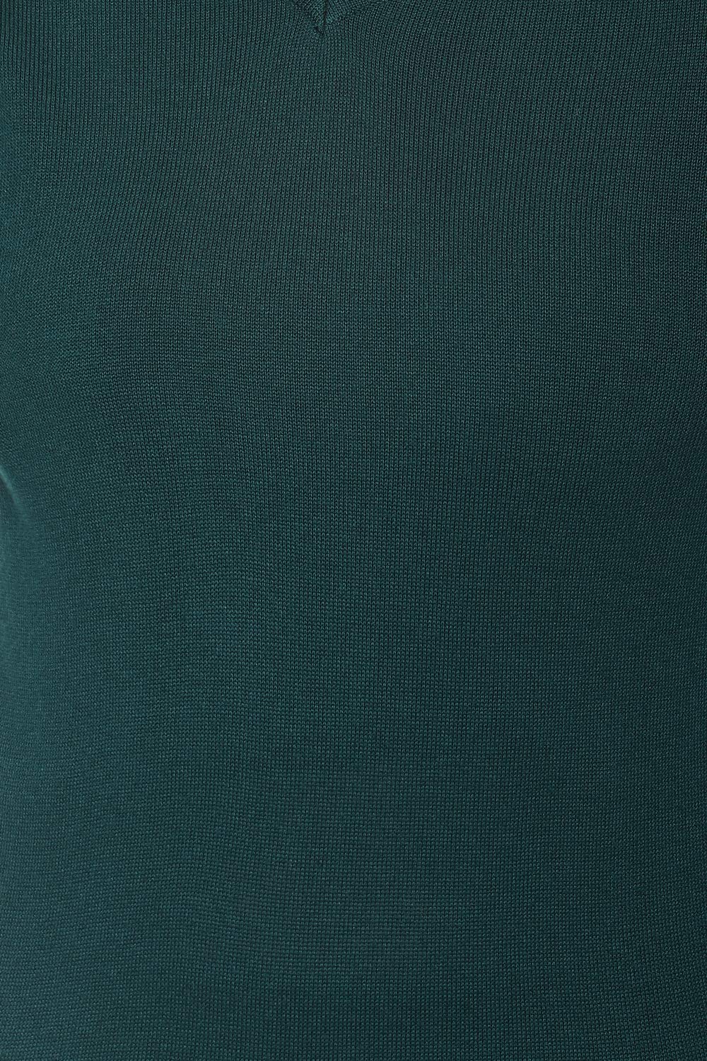 Allen Solly Women's Green Plain 3/4 Sleeve Casual Shirt