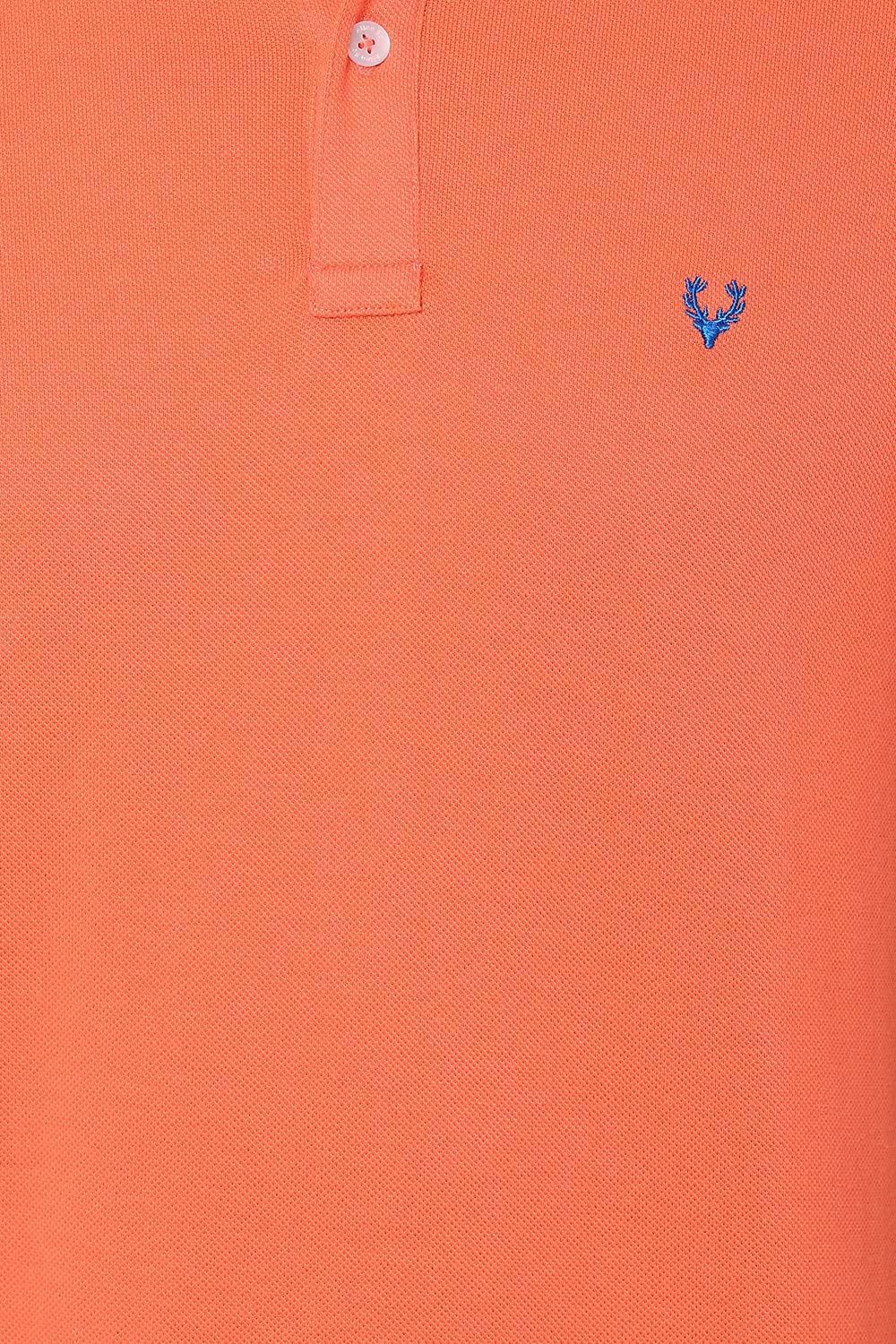 Allen Solly Men's Solid Regular Fit Polo T-Shirt