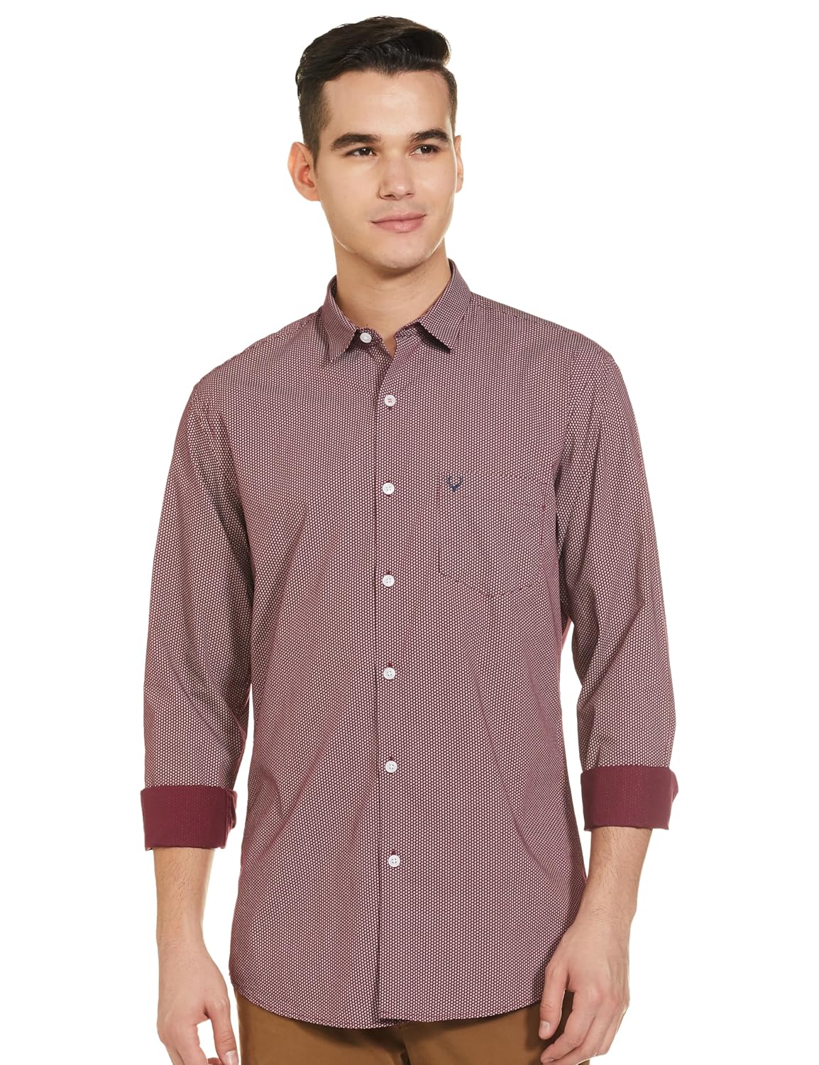 Allen Solly Men's Regular Fit Formal Shirt