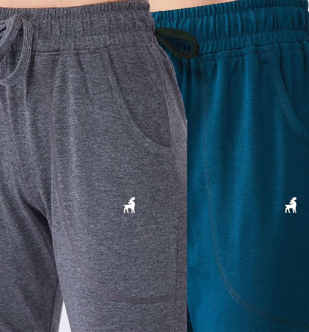 Modeve ® Women Cotton Blend Pack of 2 Track Pant for Summer