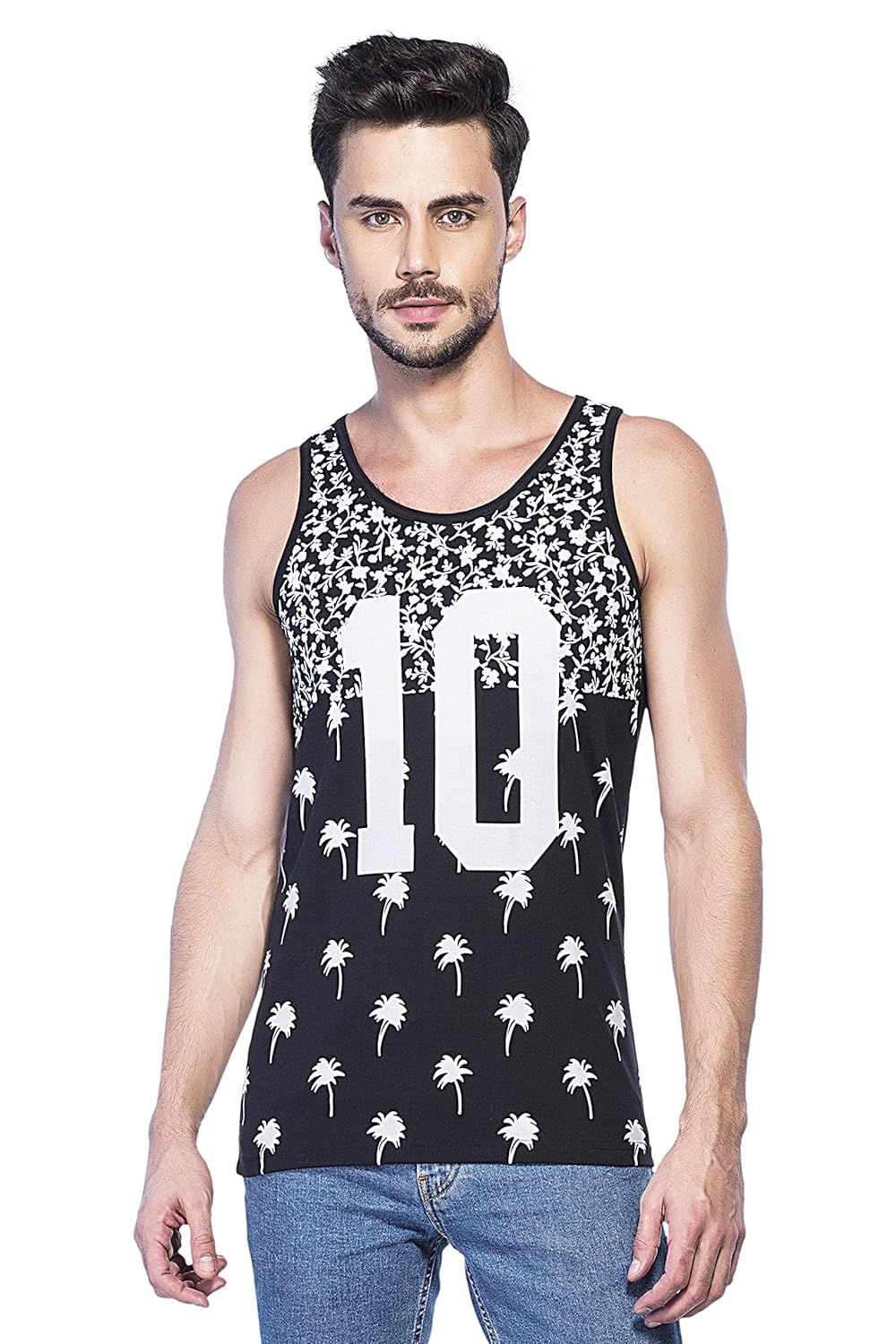 Alan Jones Clothing Men's Cotton Slim Fit Sando Vest-1