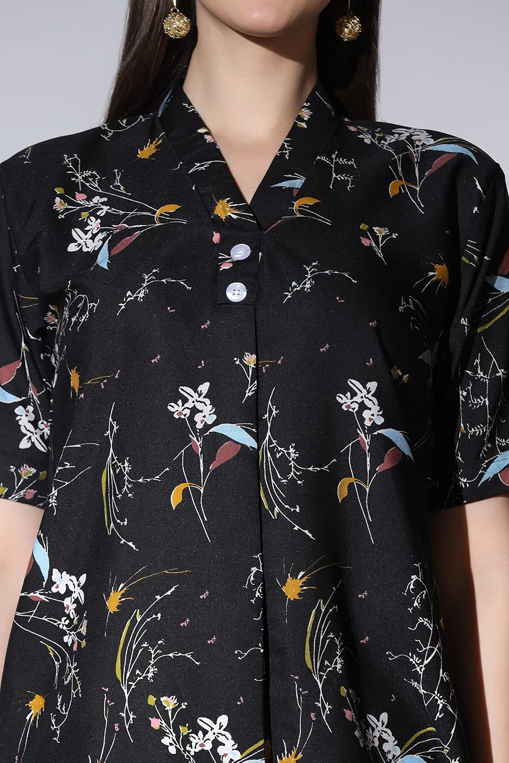 GRECIILOOKS Women's Regular Fit Top